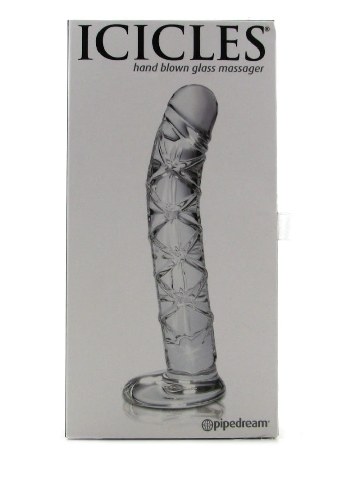 CLEAR GLASS DILDO